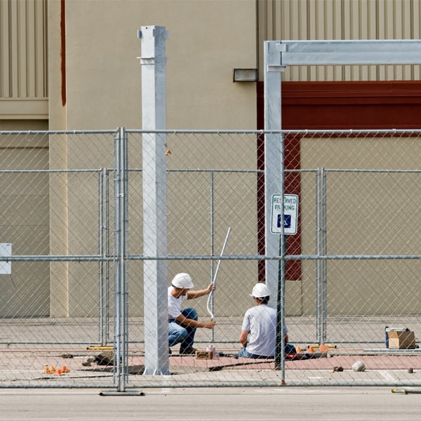 how long can i rent the temporary fence for my work site or event in Columbia